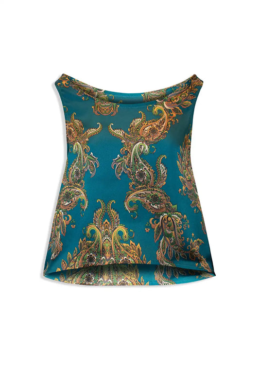 TURQUOISE SILK